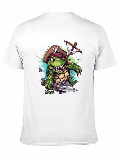 Pirate Turtle Graphic Tee - Unique Design