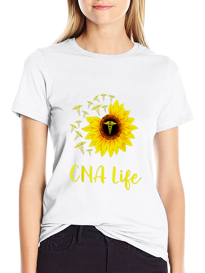 CNA Life Sunflower Graphic Tee