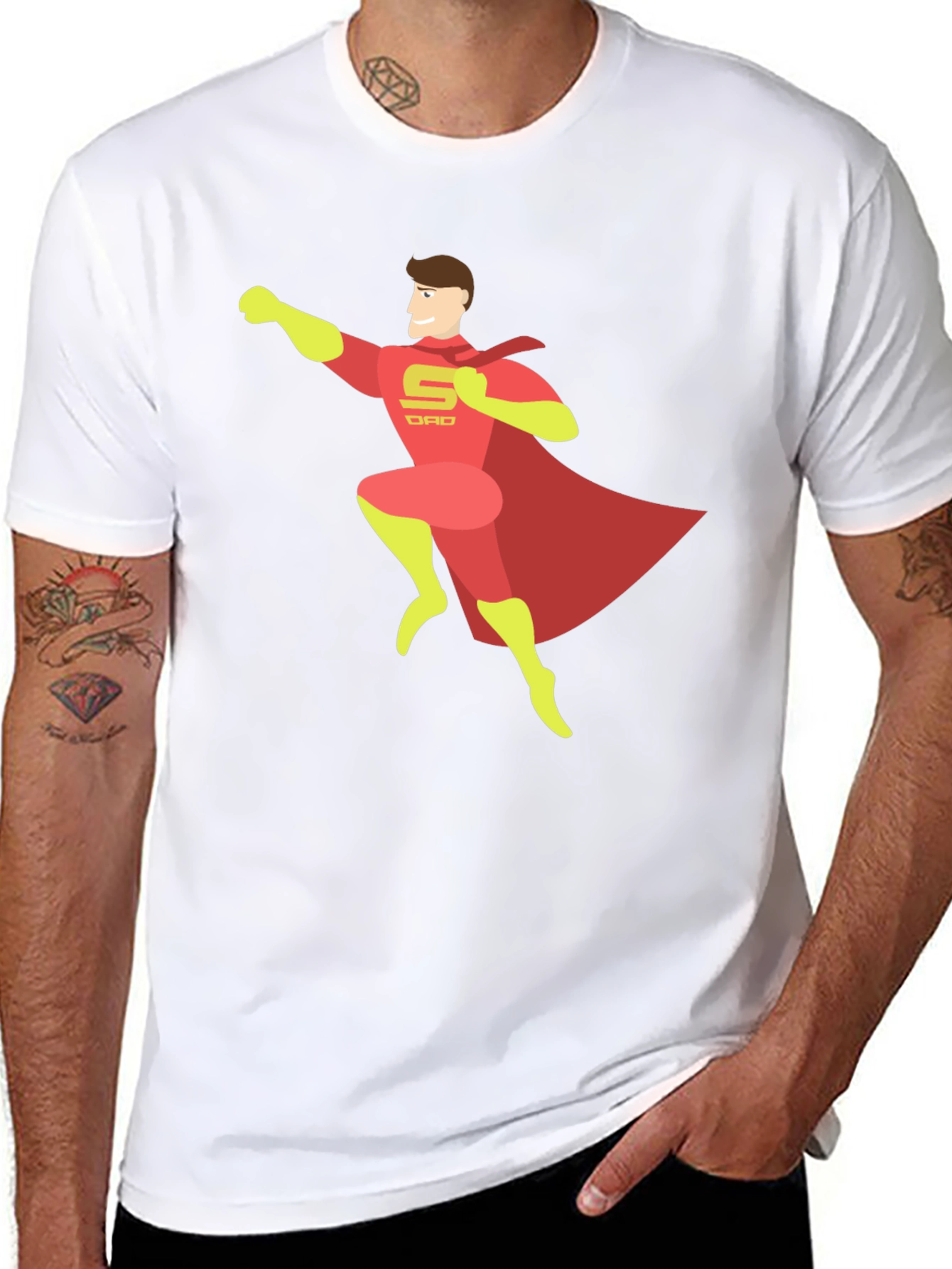 Super Dad T-Shirt - Hero Dad Tee