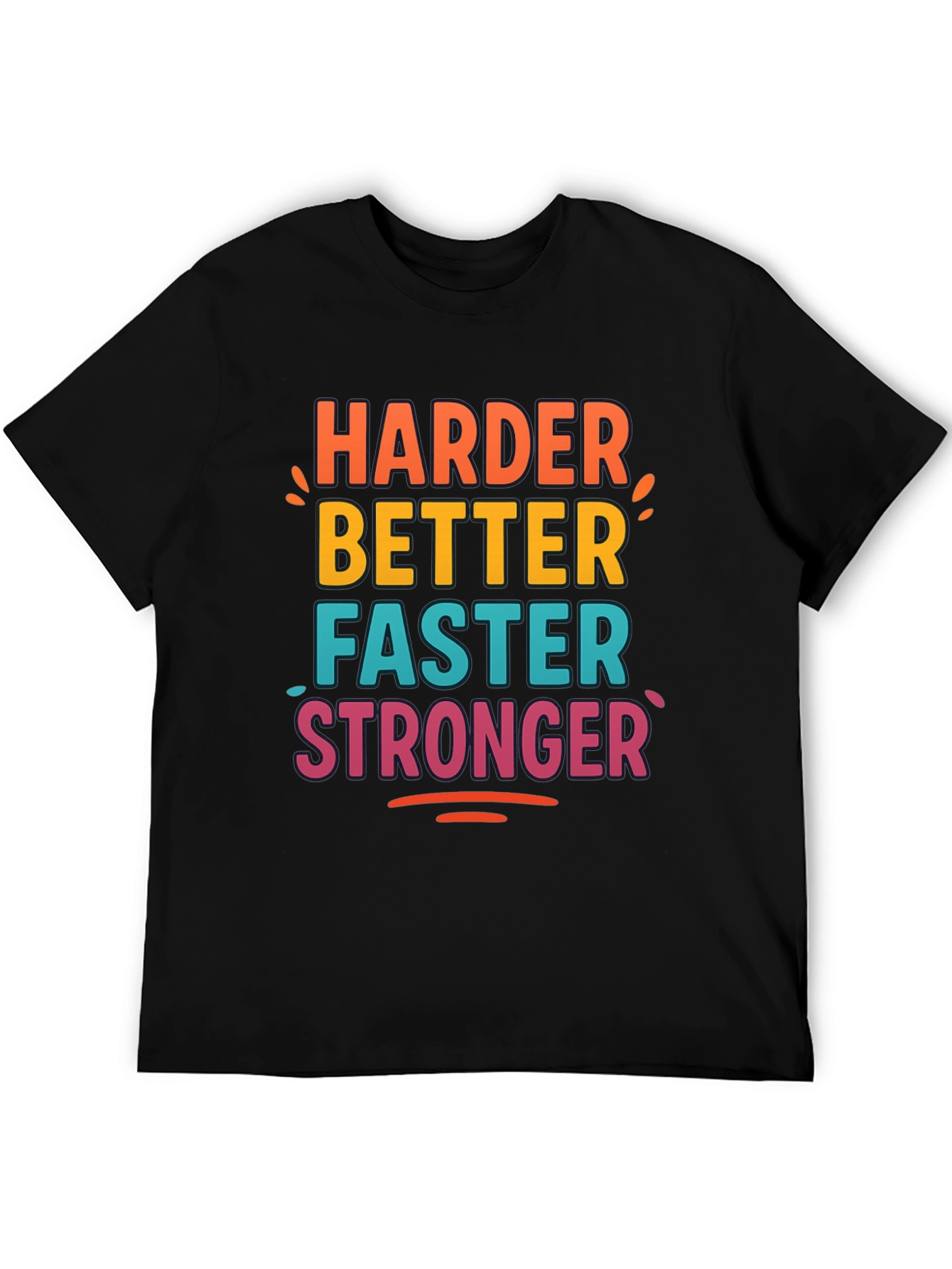 Harder Better Faster Stronger Graphic Tee