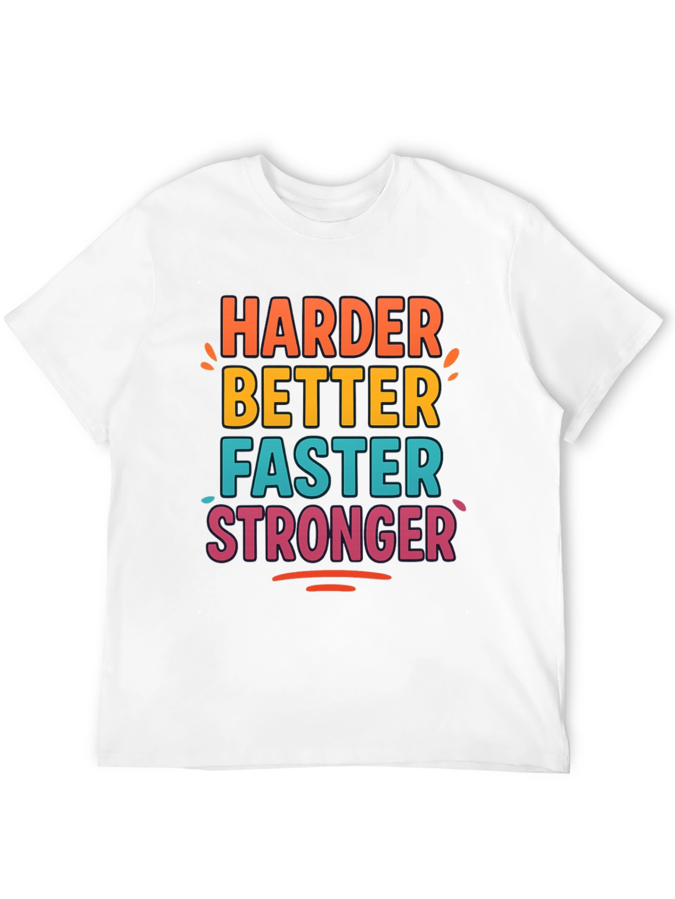 Harder Better Faster Stronger Graphic Tee