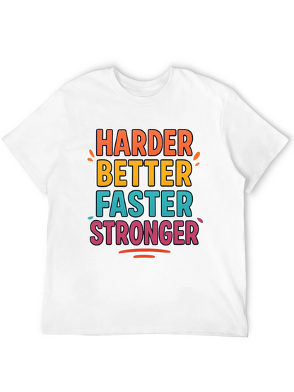 Harder Better Faster Stronger Graphic Tee