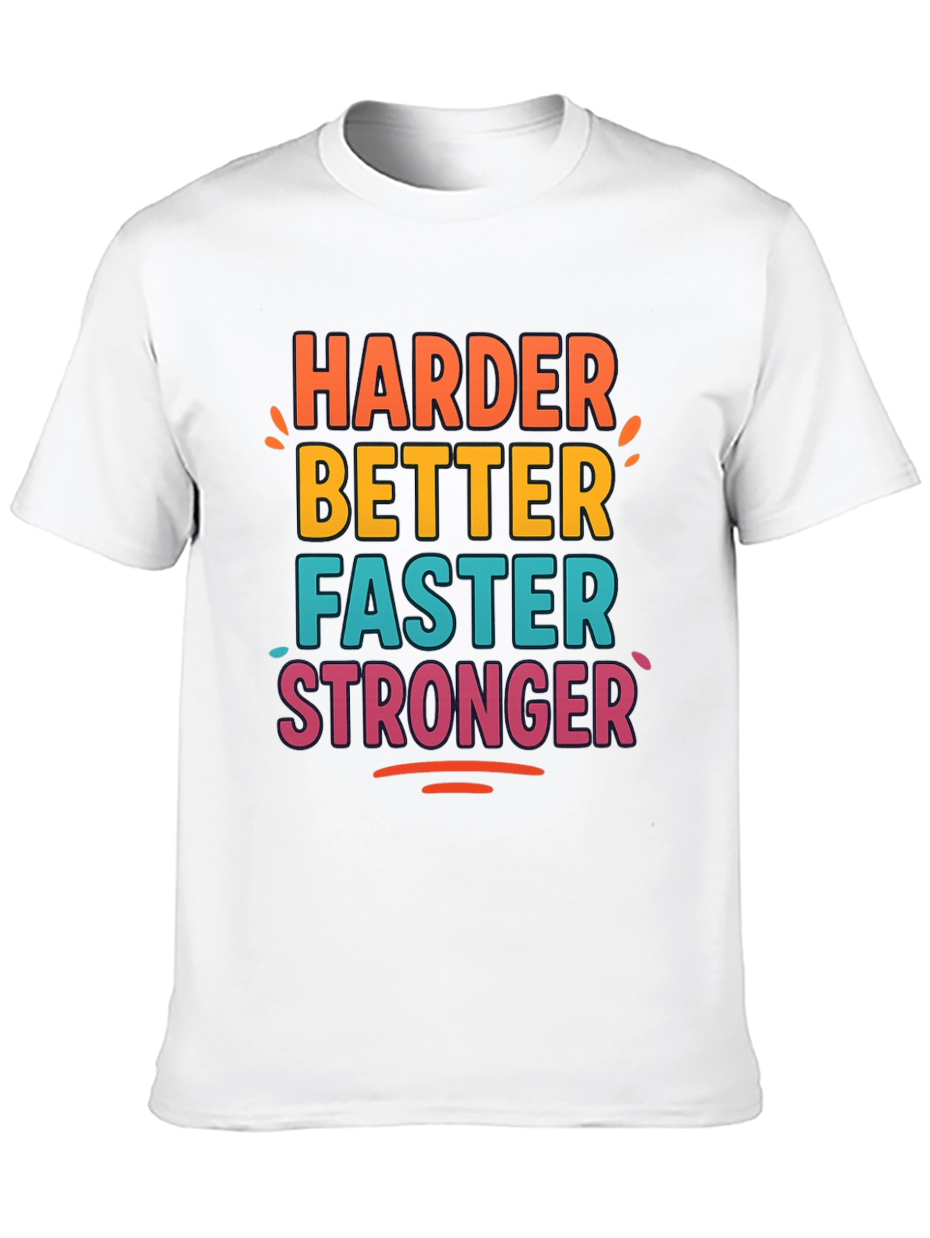 Harder Better Faster Stronger Graphic Tee
