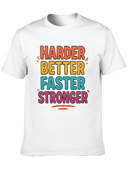 Harder Better Faster Stronger Graphic Tee