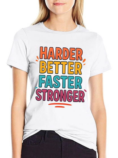 Harder Better Faster Stronger Graphic Tee