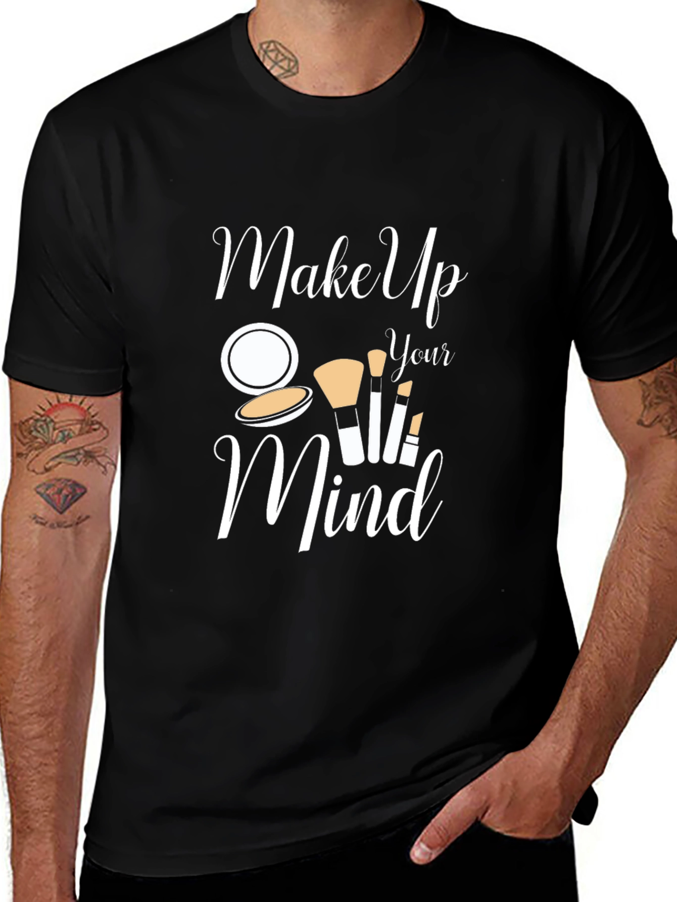 Make Up Your Mind Graphic T-Shirt
