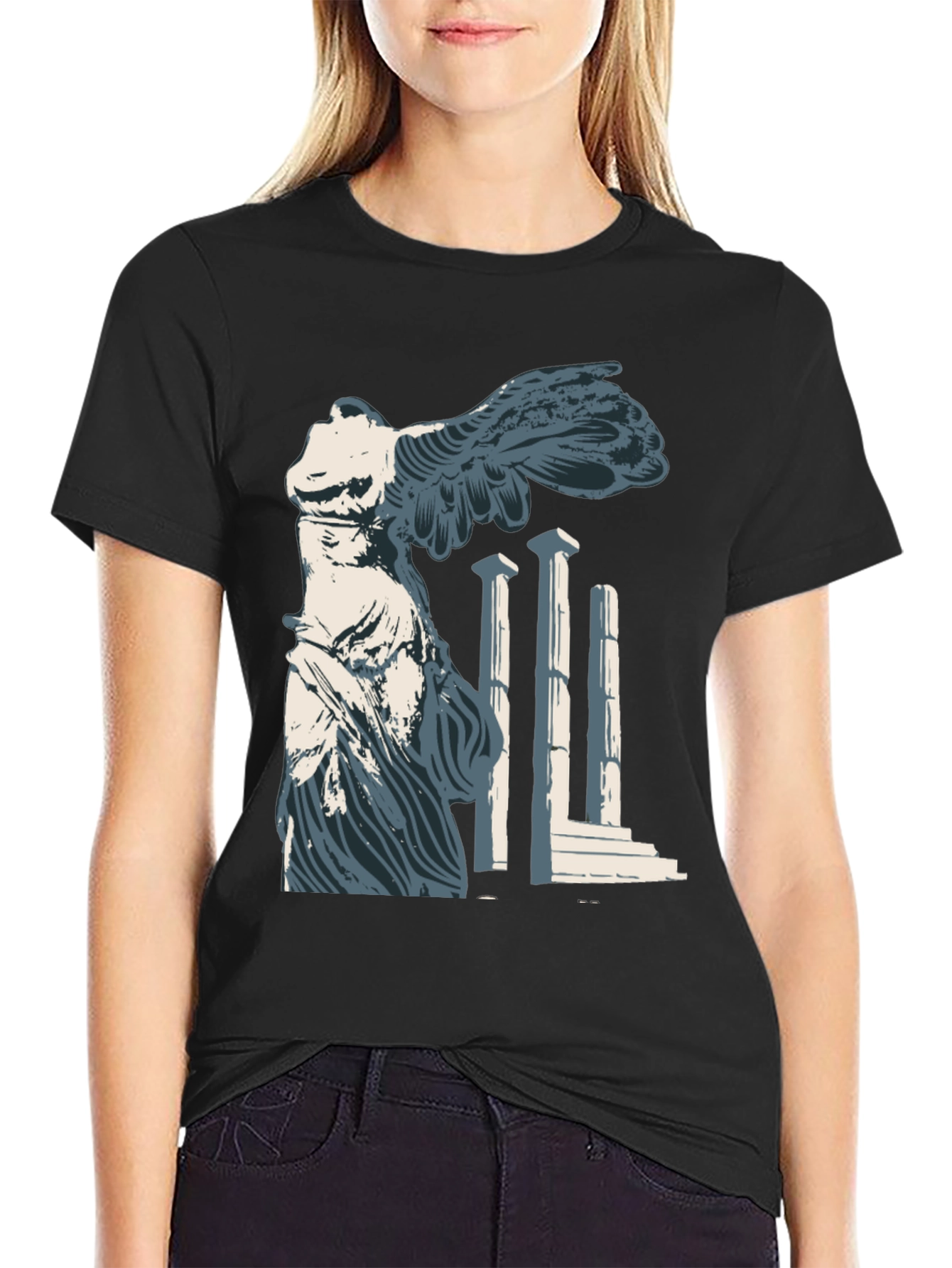 Winged Victory T-Shirt - Greek Statue Graphic Tee