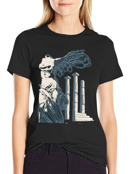 Winged Victory T-Shirt - Greek Statue Graphic Tee