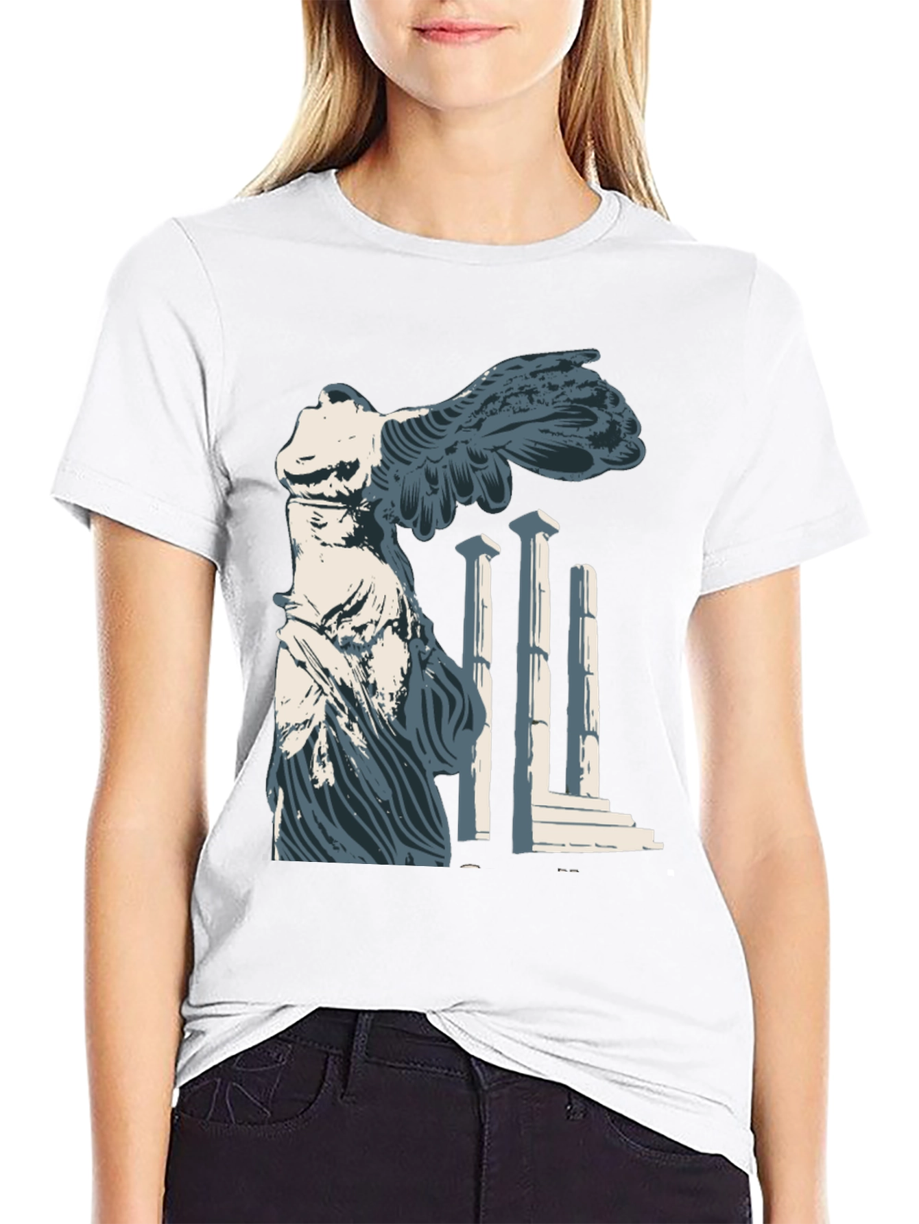 Winged Victory T-Shirt - Greek Statue Graphic Tee