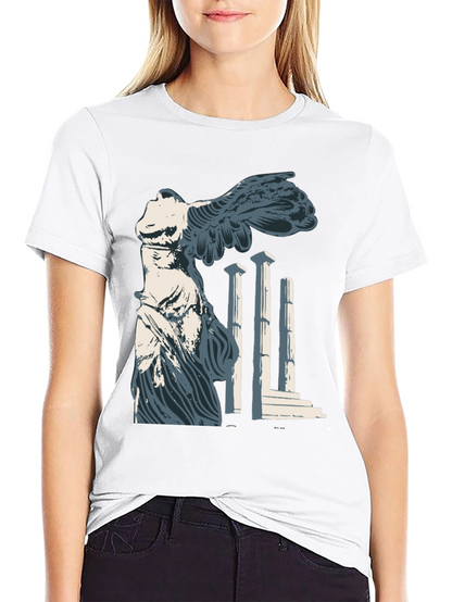 Winged Victory T-Shirt - Greek Statue Graphic Tee