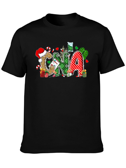 Christmas CNA T-Shirt - Nurse Holiday Apparel