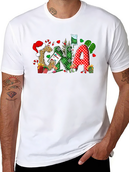 Christmas CNA T-Shirt - Nurse Holiday Apparel