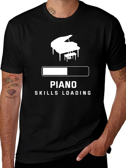 Piano Skills Loading Graphic Tee