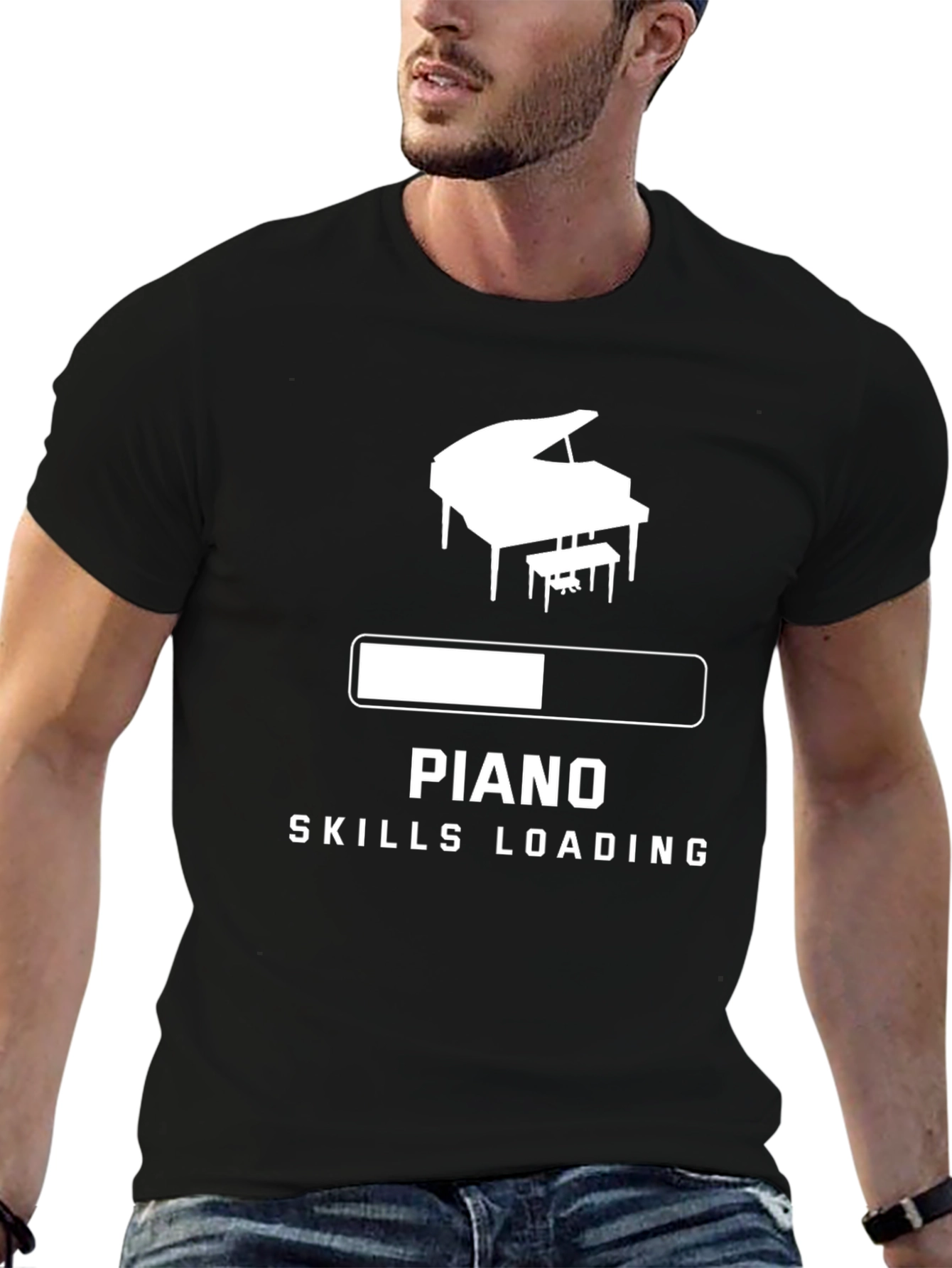 Piano Skills Loading Graphic Tee