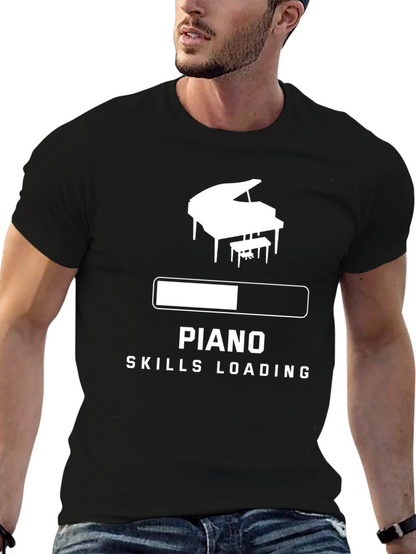 Piano Skills Loading Graphic Tee