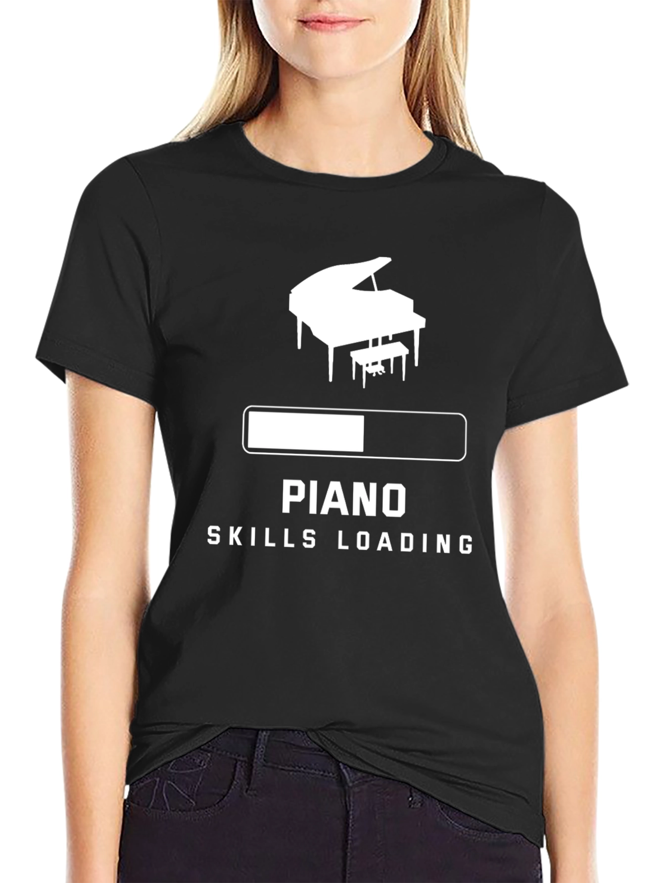 Piano Skills Loading Graphic Tee