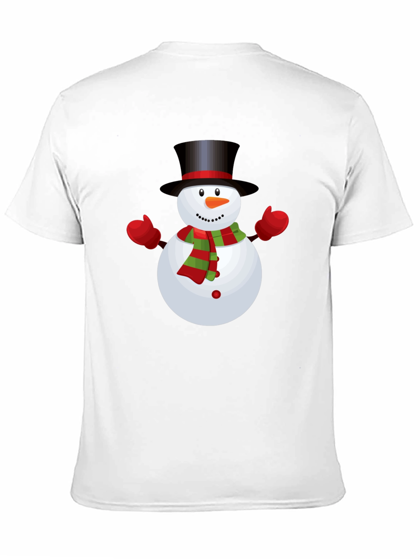 Snowman Graphic Tee - Festive Holiday Shirt