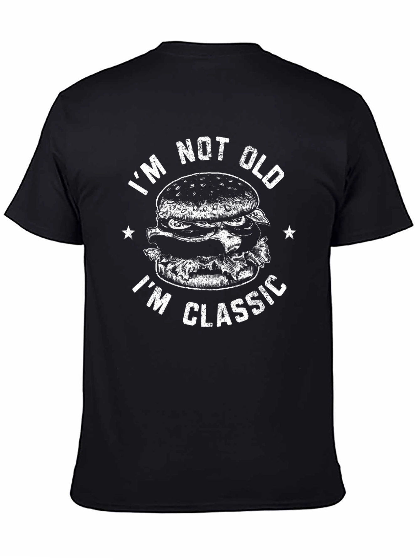 Im Not Old Im Classic Burger Graphic T-Shirt