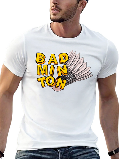 Badminton T-Shirt - Sports Graphic Tee