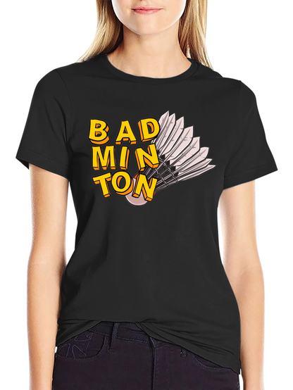 Badminton T-Shirt - Sports Graphic Tee