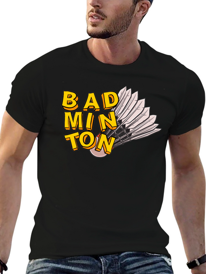 Badminton T-Shirt - Sports Graphic Tee