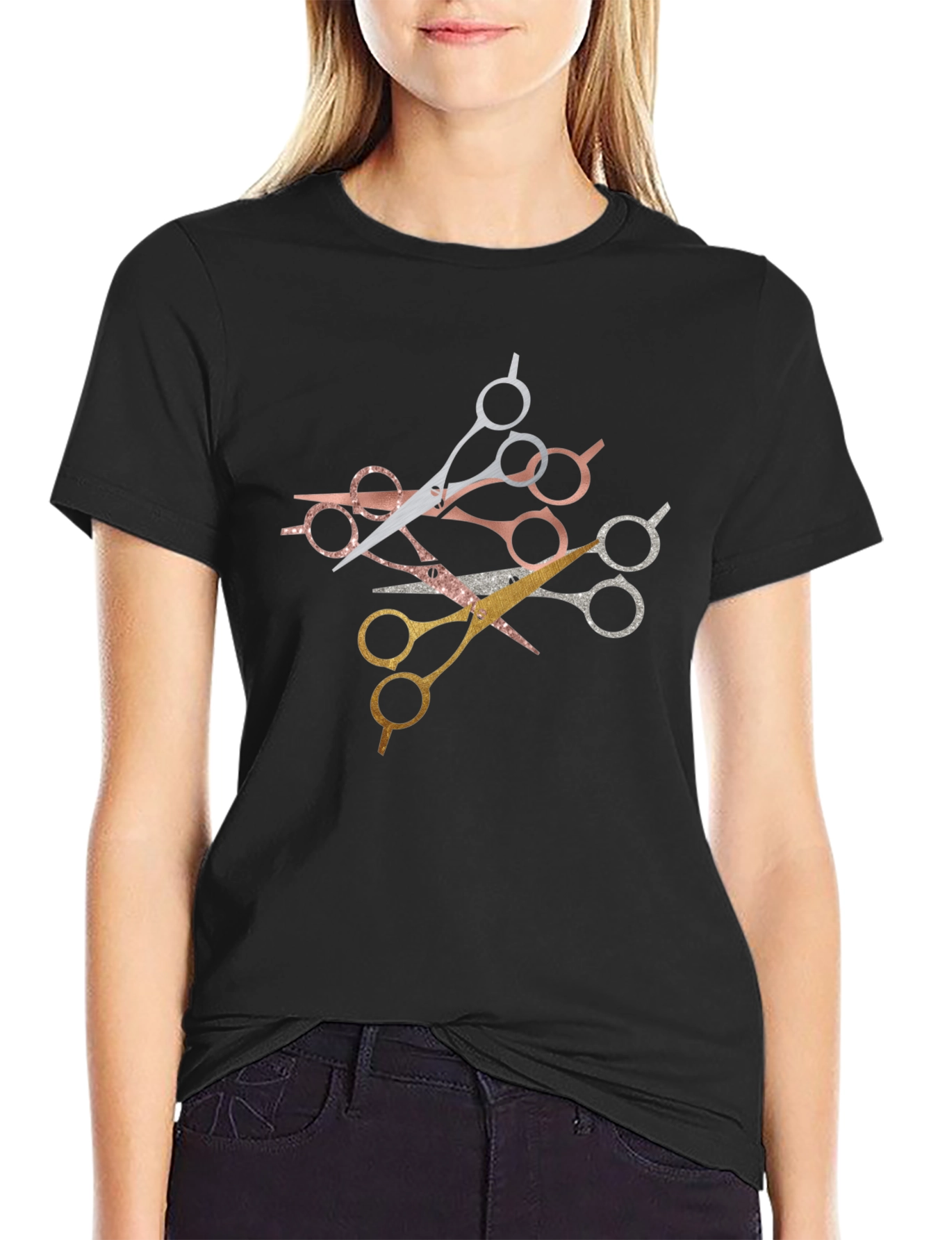 Stylist Scissors Graphic Tee - Unisex