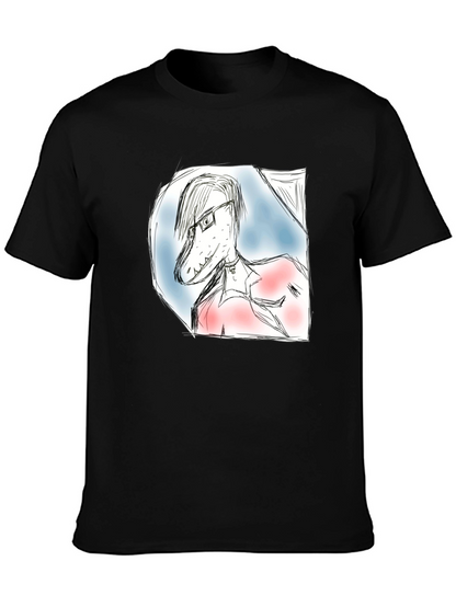 Dinosaur Sketch T-Shirt - Unique Graphic Tee