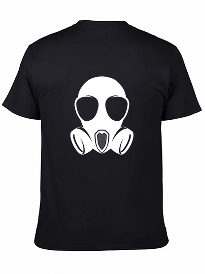 Gas Mask Graphic Tee - Stylish Comfort