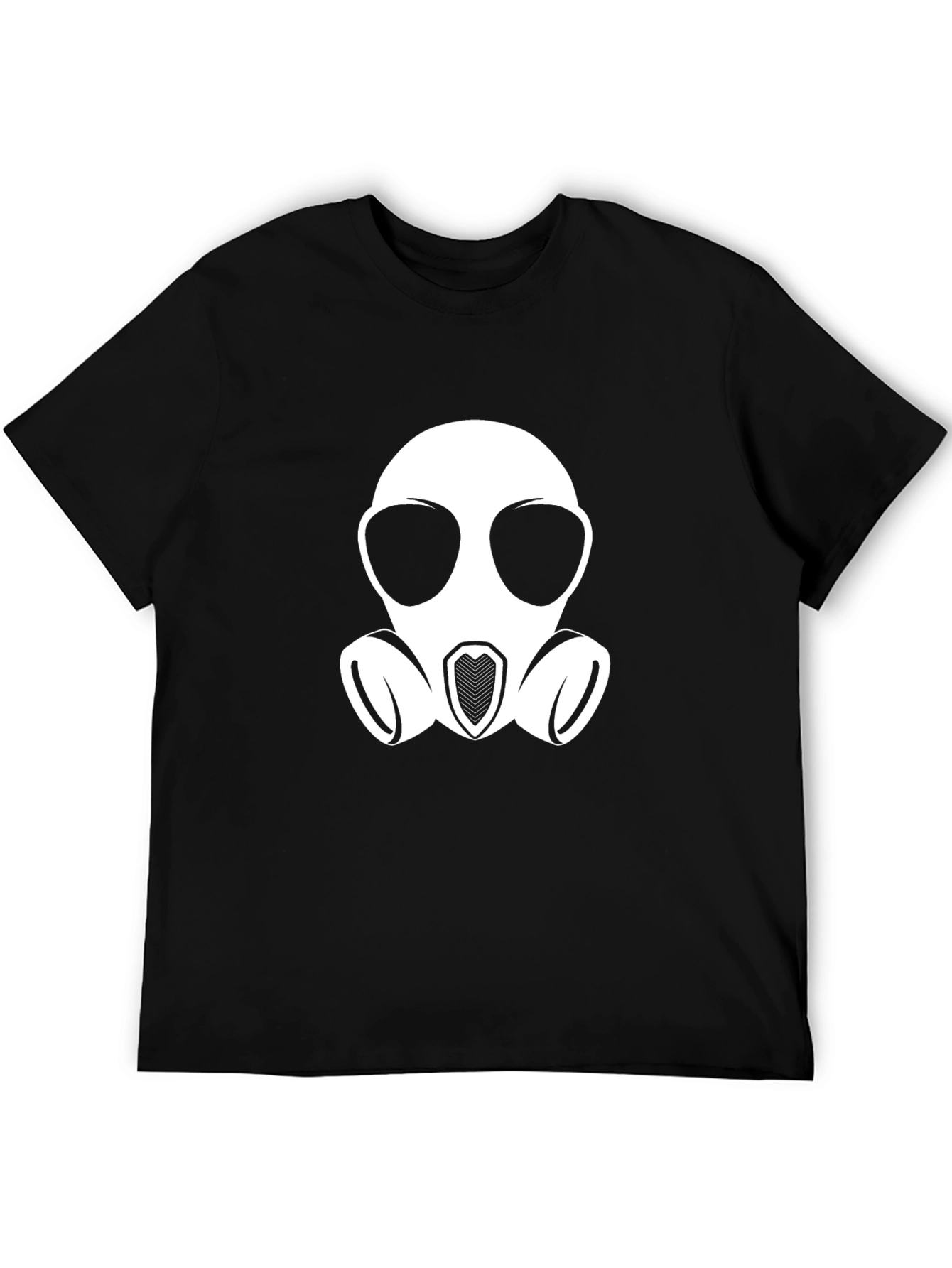 Gas Mask Graphic Tee - Stylish Comfort