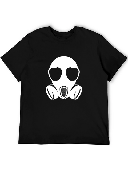 Gas Mask Graphic Tee - Stylish Comfort