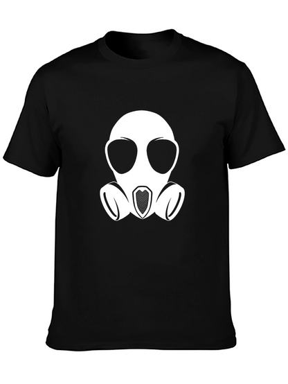 Gas Mask Graphic Tee - Stylish Comfort