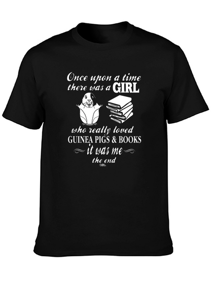 Guinea Pig & Book Lover T-Shirt