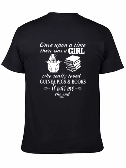 Guinea Pig & Book Lover T-Shirt