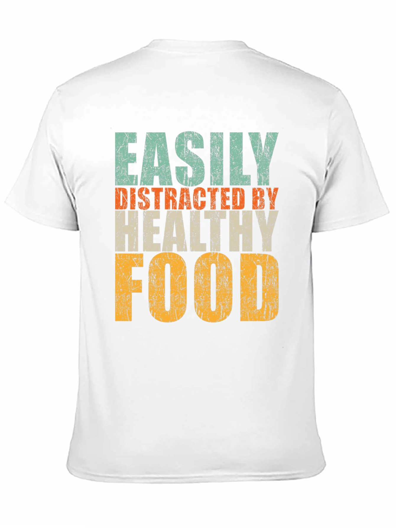 Easily Distracted By Healthy Food Graphic Tee