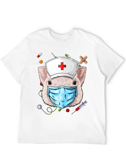 Pig Nurse T-Shirt: Stay Safe & Stylish