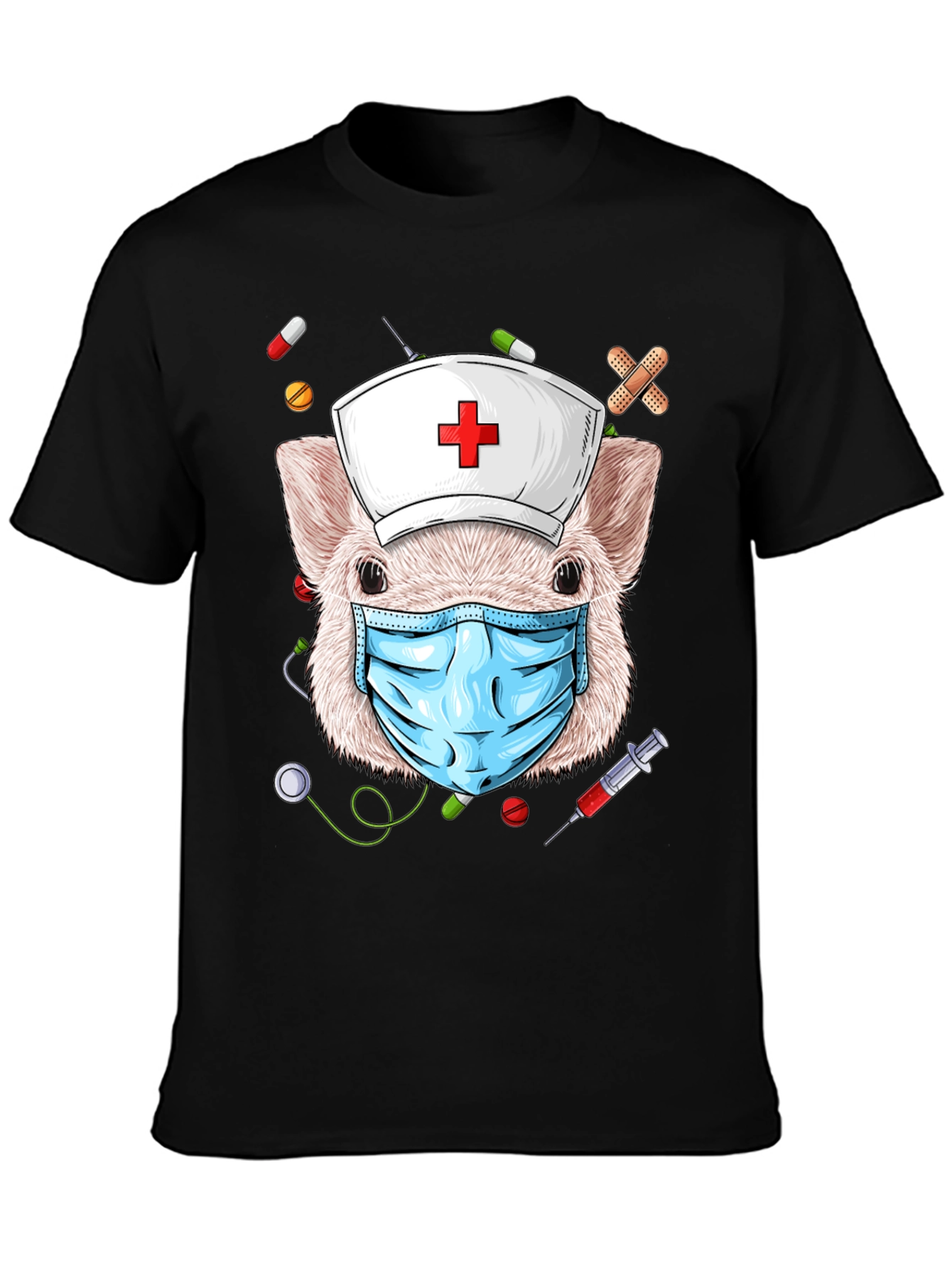 Pig Nurse T-Shirt: Stay Safe & Stylish