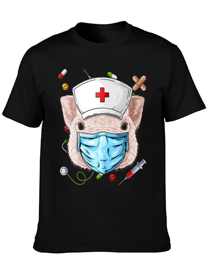 Pig Nurse T-Shirt: Stay Safe & Stylish