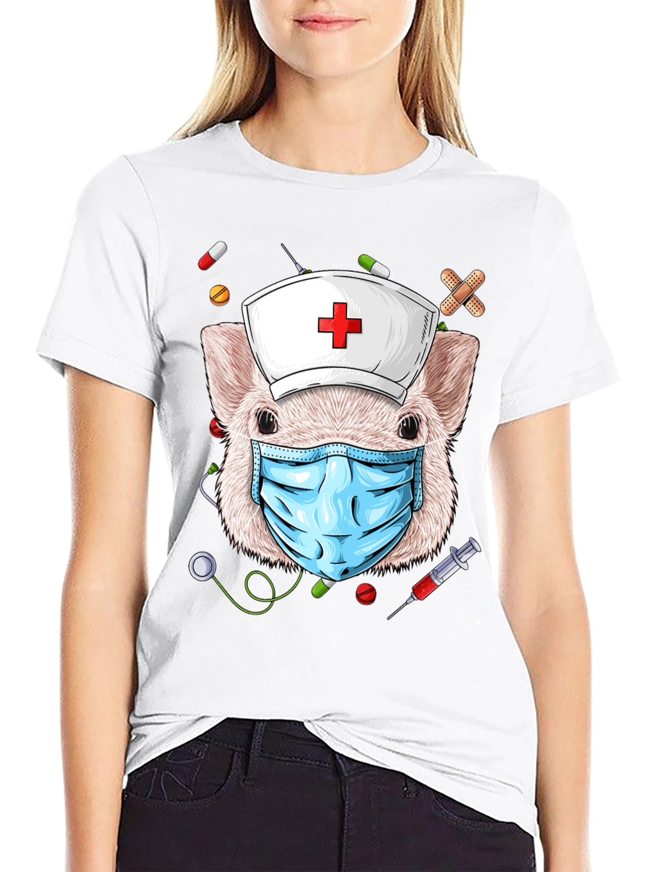 Pig Nurse T-Shirt: Stay Safe & Stylish