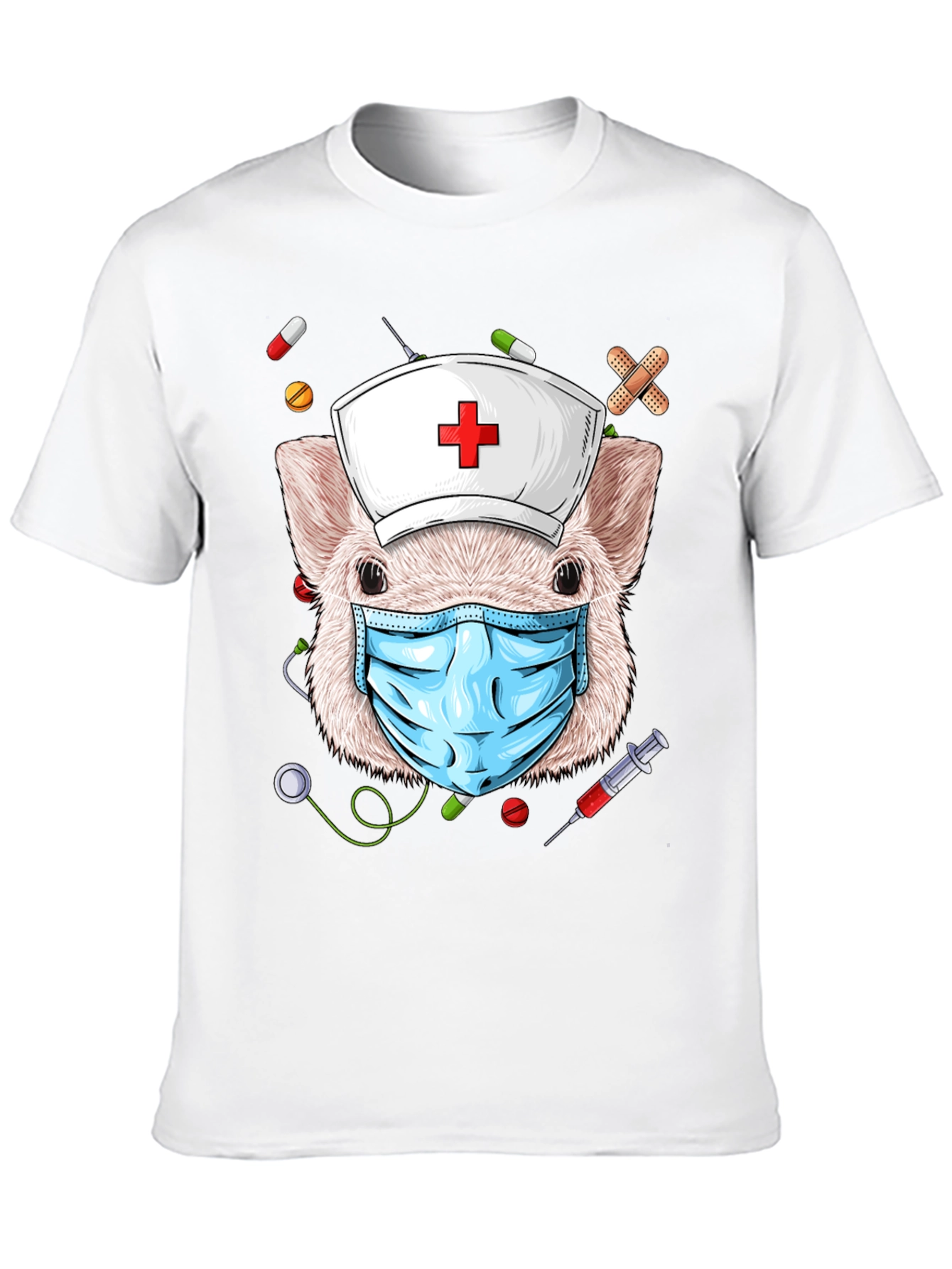 Pig Nurse T-Shirt: Stay Safe & Stylish