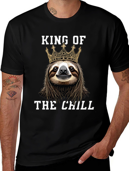 King of the Chill Sloth Graphic Tee