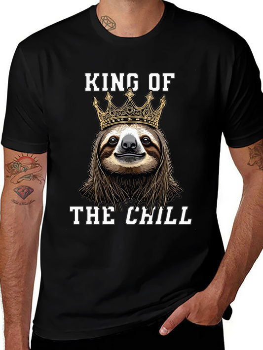 King of the Chill Sloth Graphic Tee