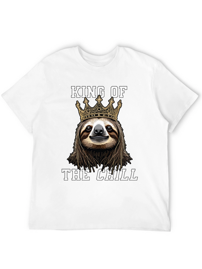 King of the Chill Sloth Graphic Tee