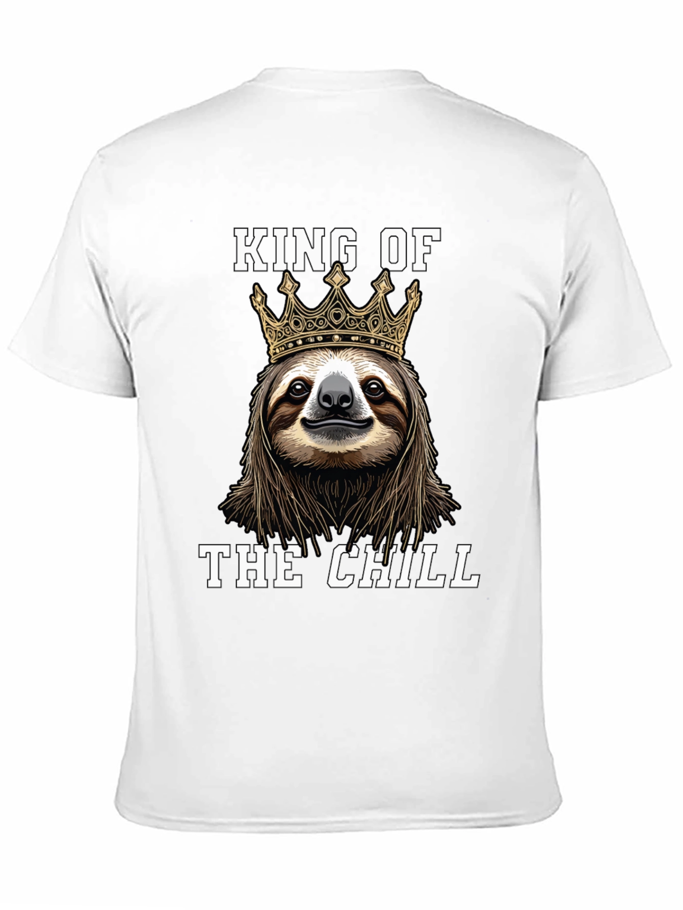 King of the Chill Sloth Graphic Tee