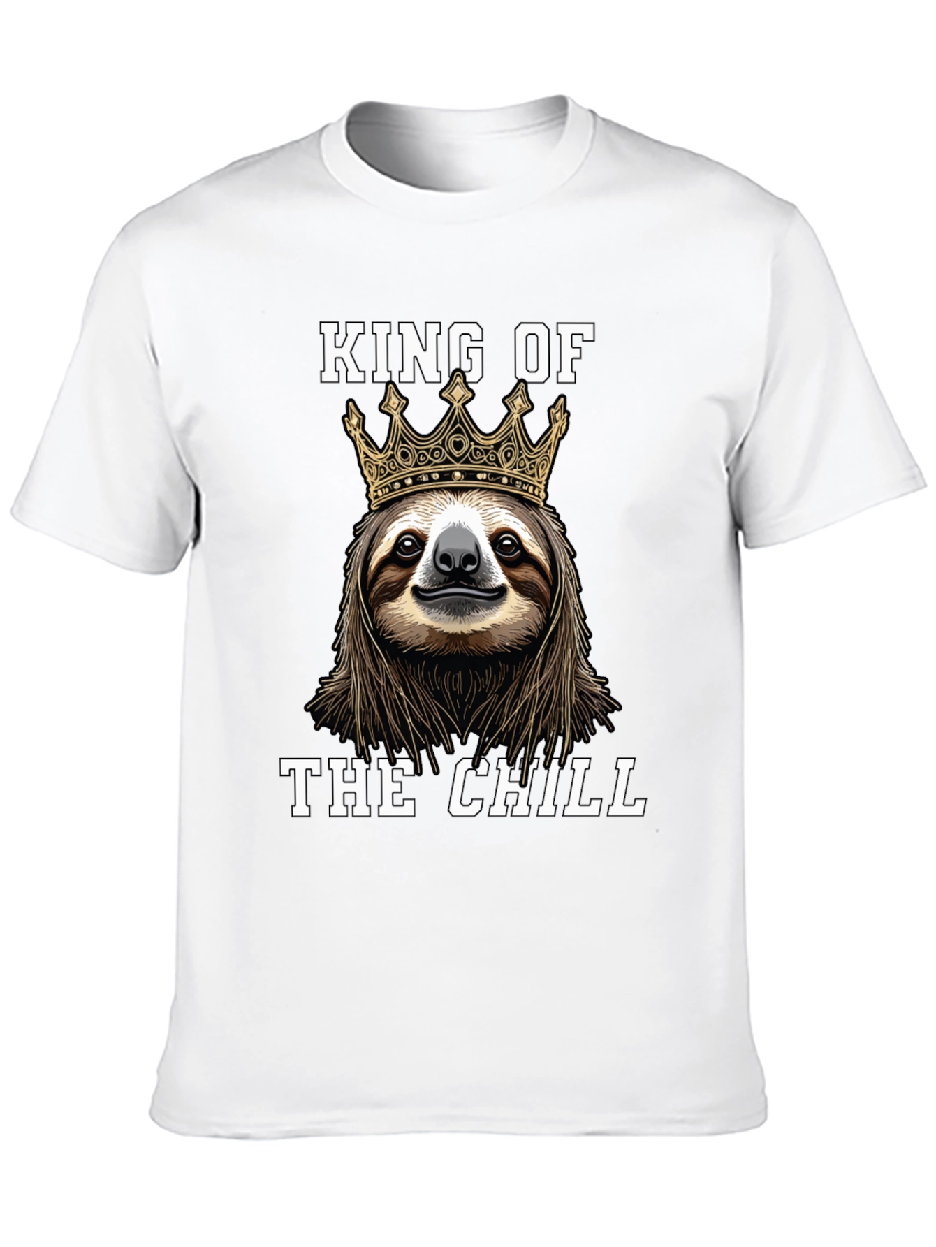 King of the Chill Sloth Graphic Tee
