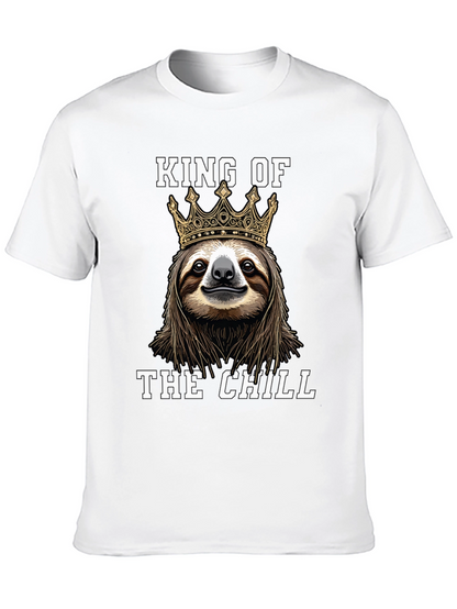 King of the Chill Sloth Graphic Tee