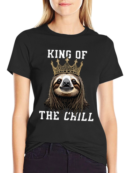 King of the Chill Sloth Graphic Tee