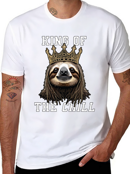 King of the Chill Sloth Graphic Tee