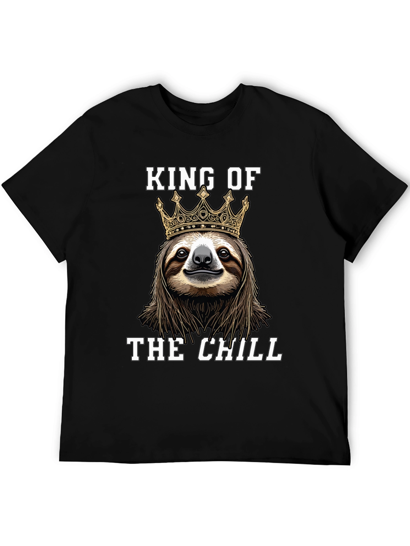 King of the Chill Sloth Graphic Tee