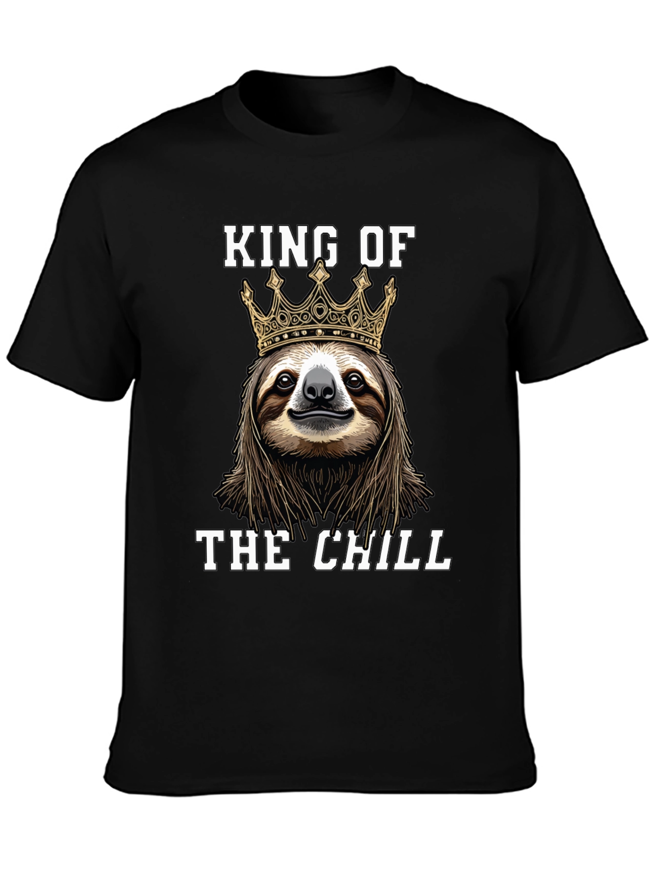 King of the Chill Sloth Graphic Tee