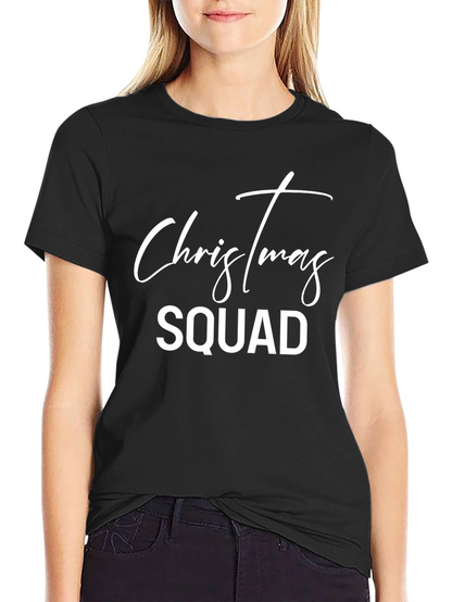 Christmas Squad Black T-Shirt